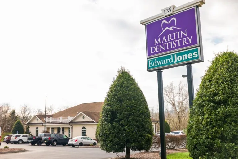 building exterior of Martin Dentistry in Johnson City, TN