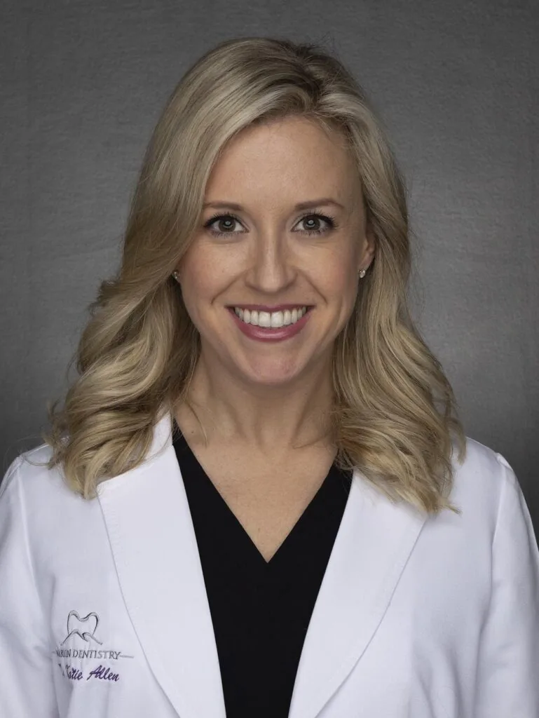 dr katie allen, dentist at martin dentistry